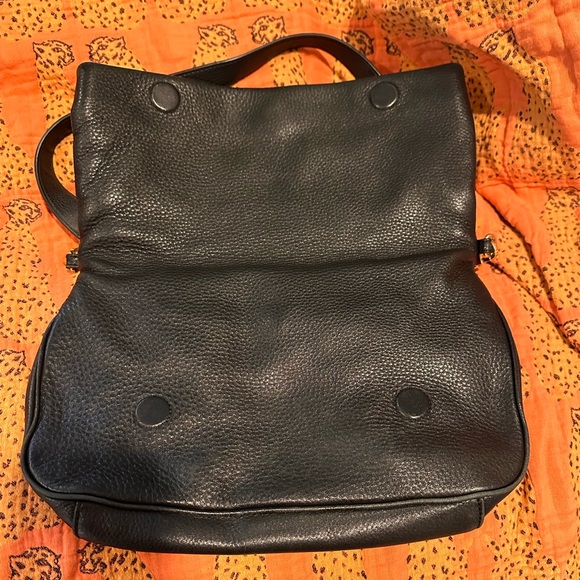 💜TORY BURCH - Great condition - Ashley black foldover bag - Picture 9 of 14